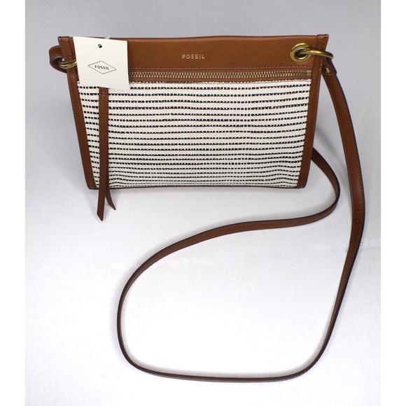 Nwt Fossil Violet Crossbody Purse 